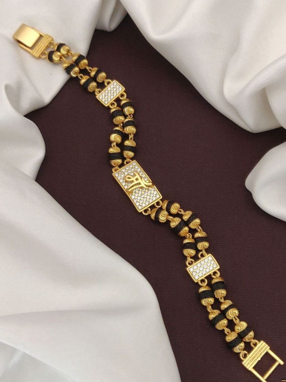 High Qulity Maa Logo 2 Line Men’s Bracelet