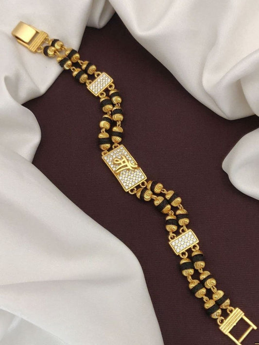 High Qulity Maa Logo 2 Line Men’s Bracelet