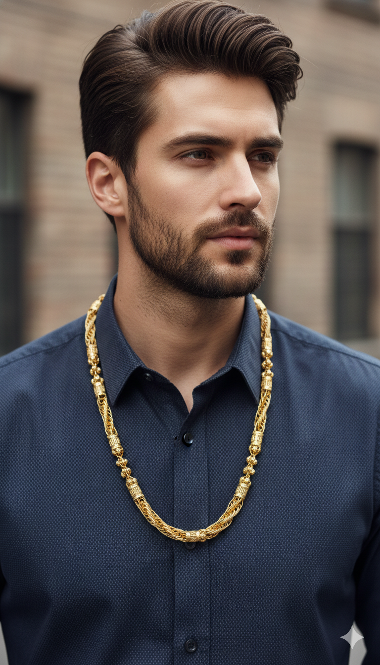 gold men chain