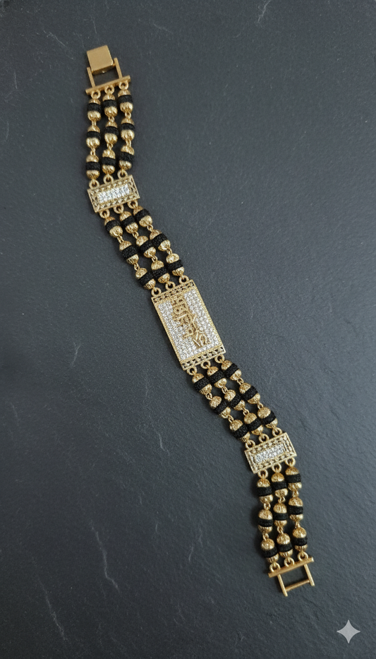 3 line mahadev bracelet