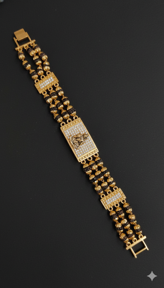 shiv 3 line bracelet