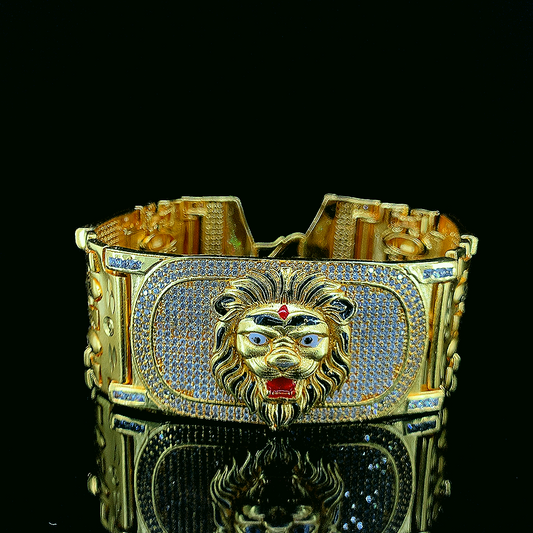 Big  lion Symbol Bracelet