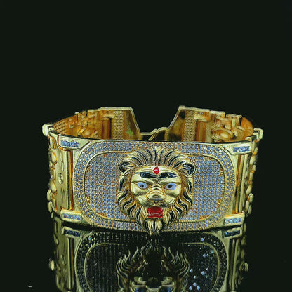 Big  lion Symbol Bracelet