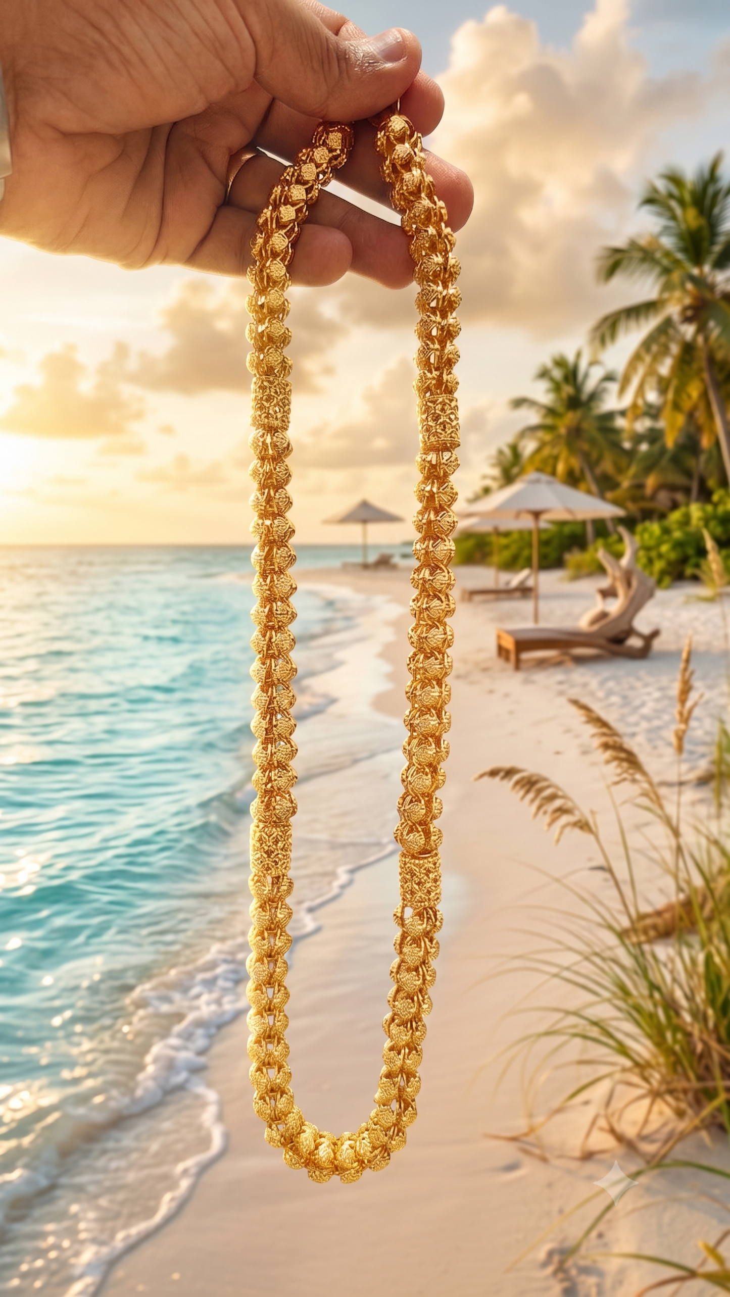 Gold men chain