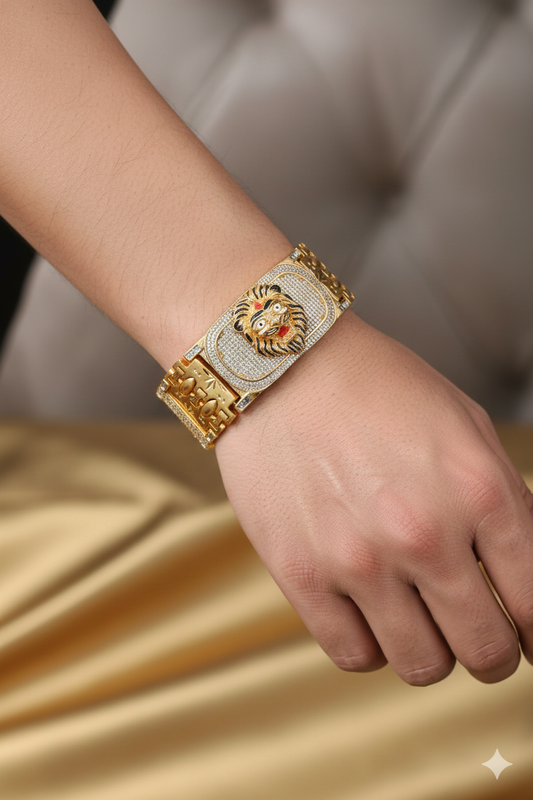 Big  lion Symbol Bracelet