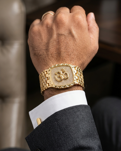Gold plated bracelet