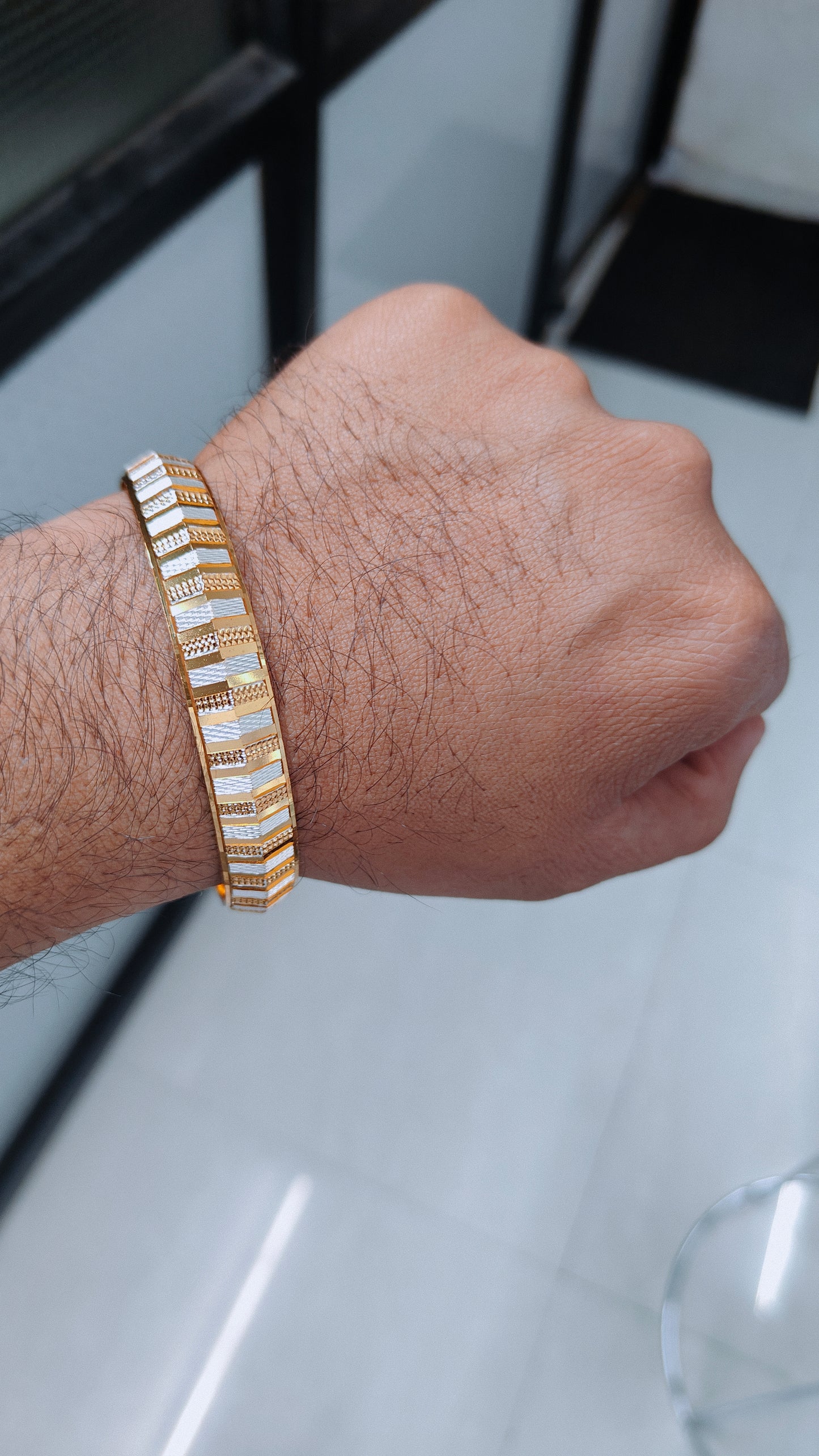 Silver & Golden Designer Gens Kada- DNO. GK - 024