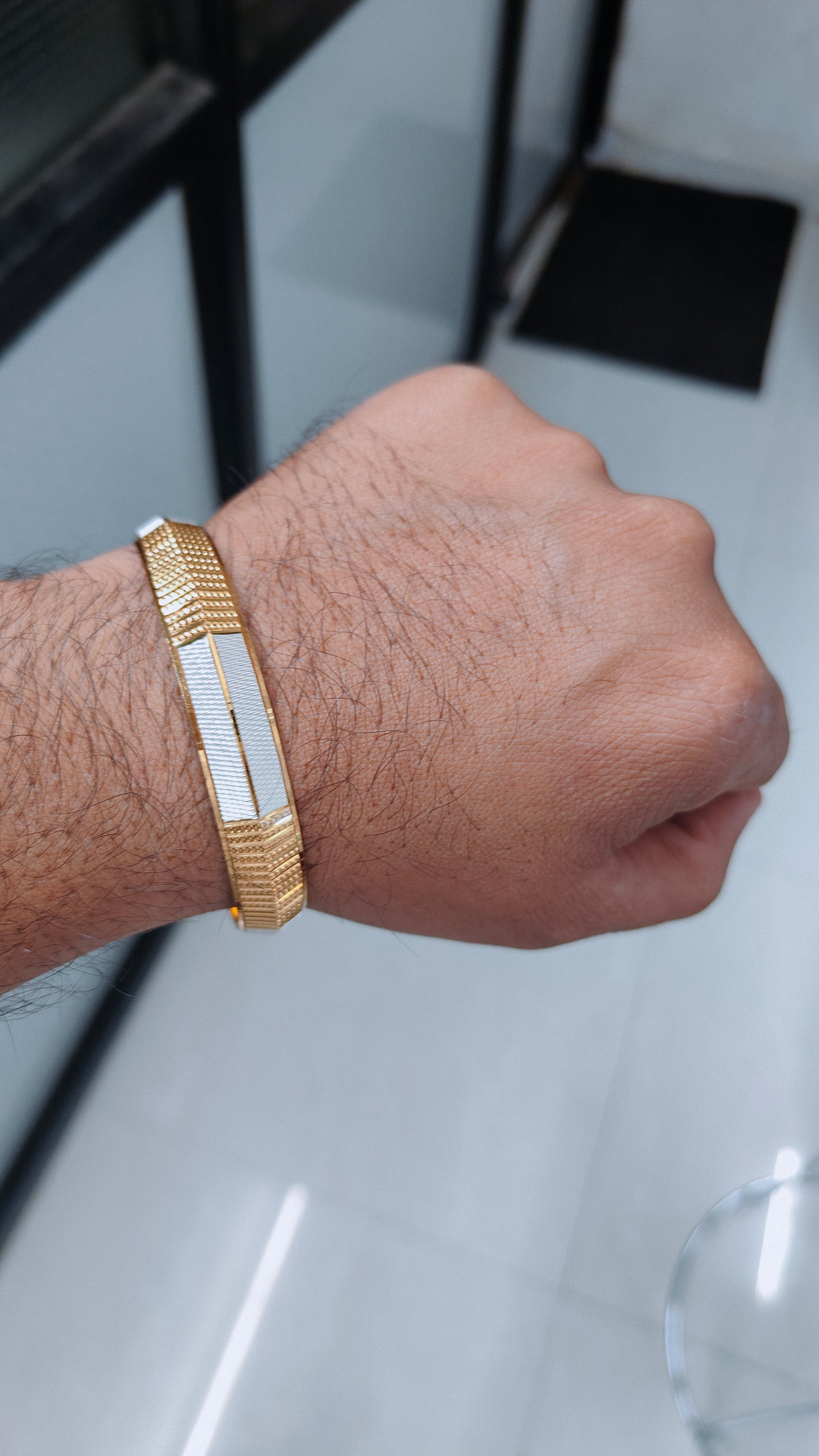 Silver & Golden Designer Gens Kada- DNO. GK - 023