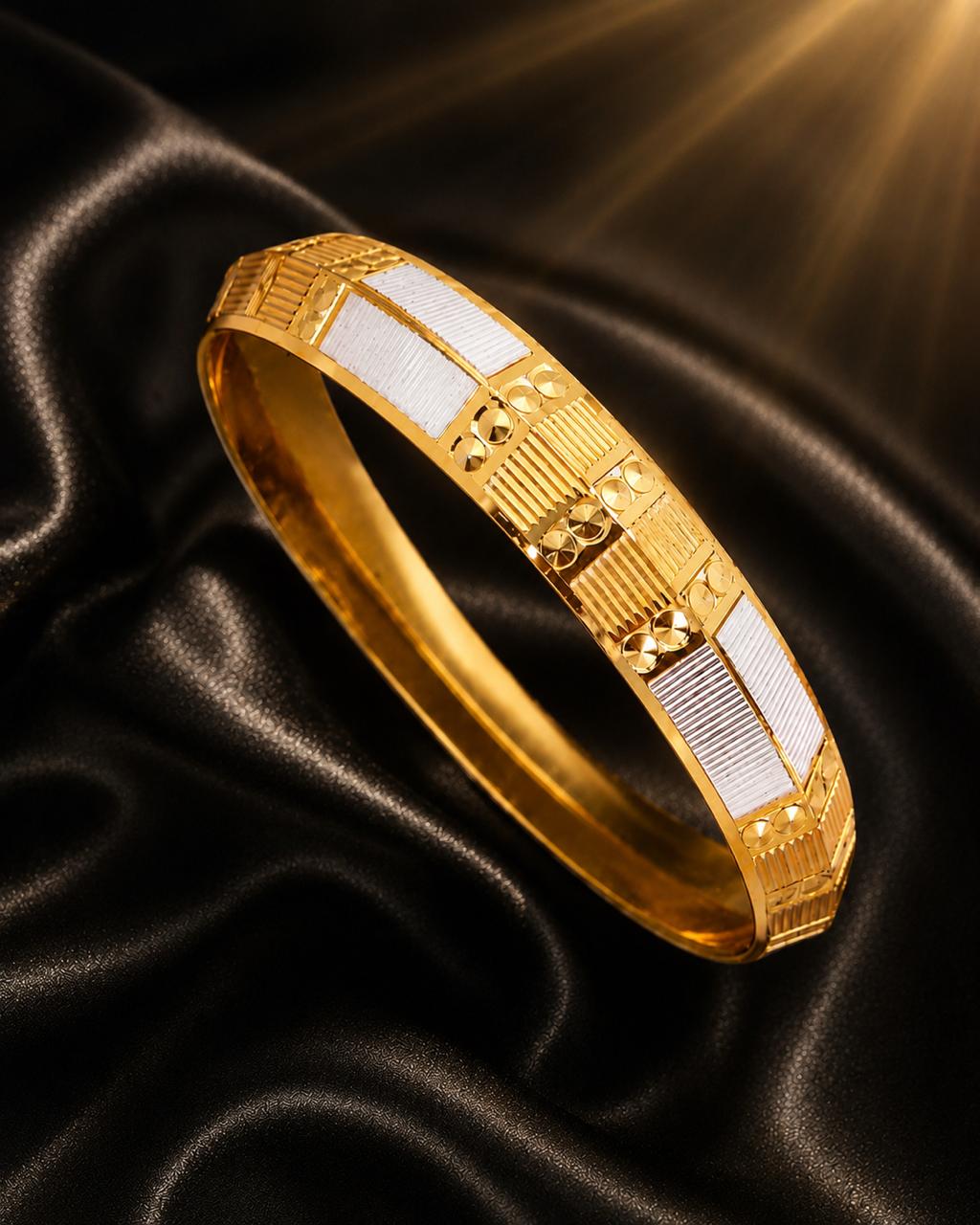 Silver & Golden Designer Gens Kada- DNO. GK - 024