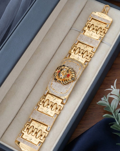 Big  lion Symbol Bracelet